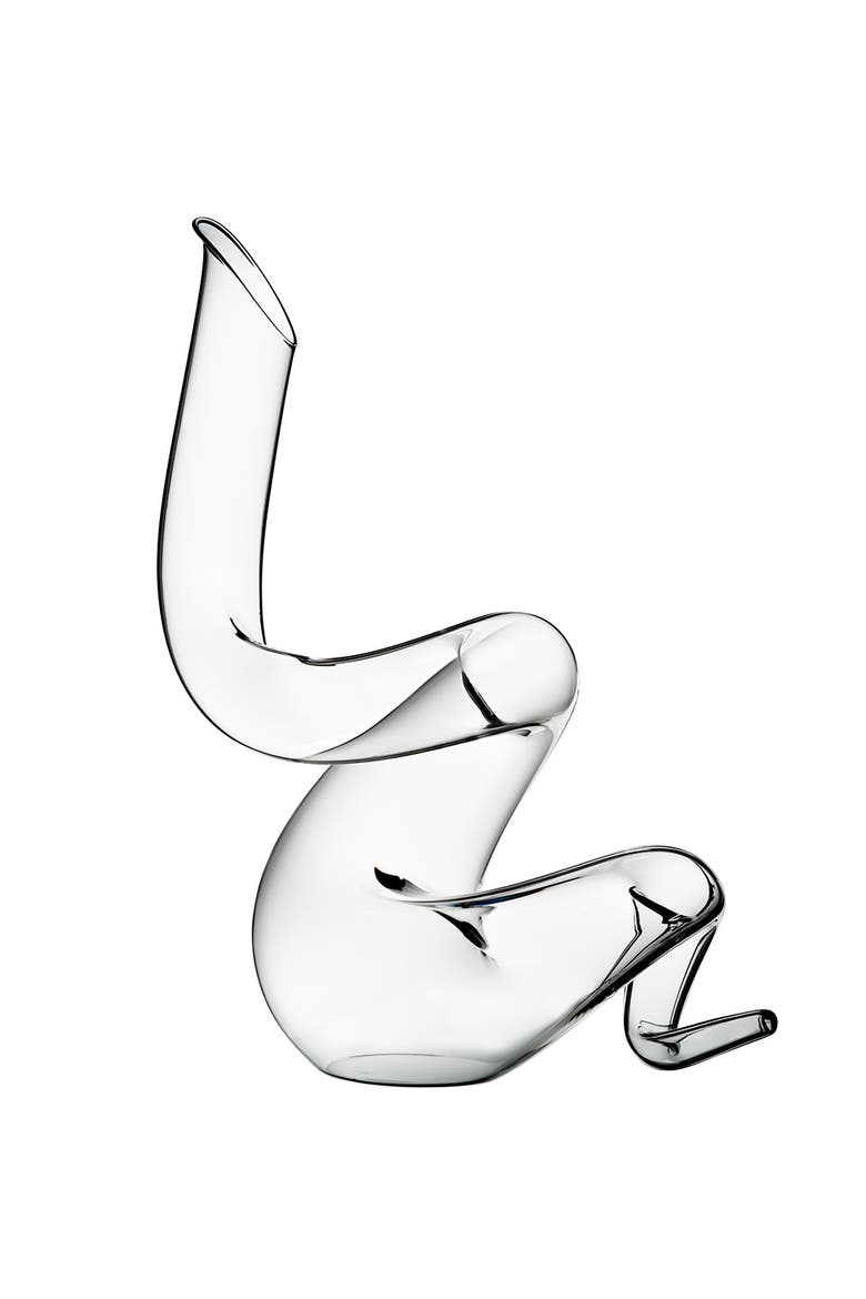 Boa Decanter, Alternate, color, Clear