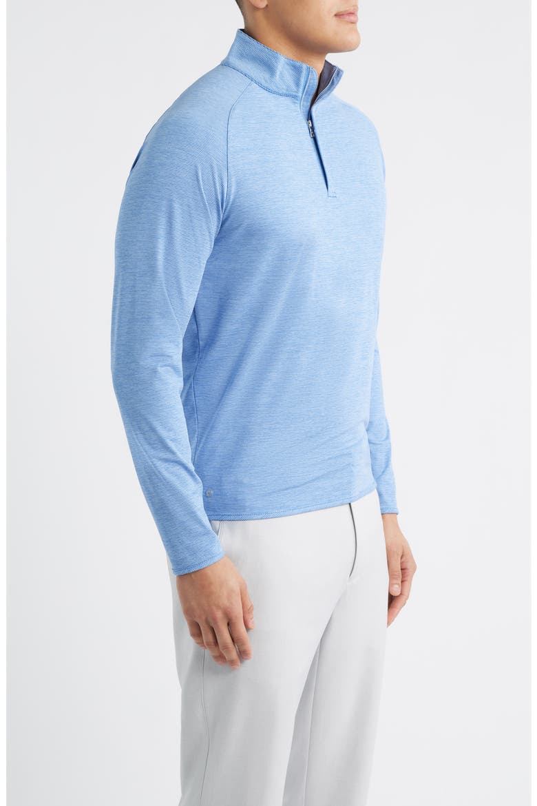 Crown Crafted Stealth Performance Quarter Zip Pullover, Alternate, color, DUSK BLUE