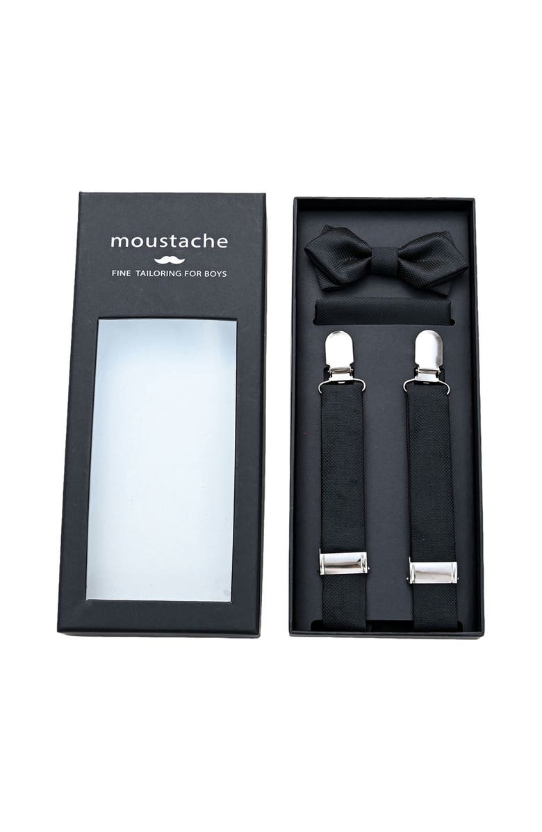 MOUSTACHE Crosshatch Suspender Set, Main, color, 