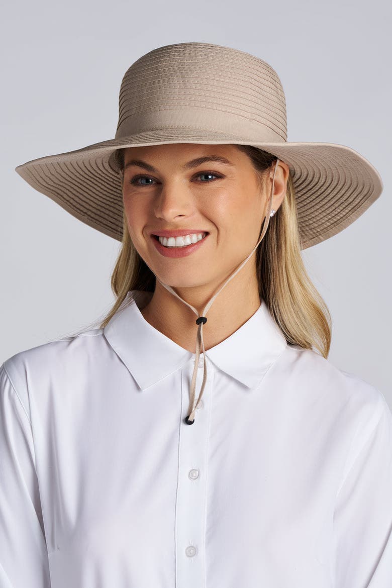 Women's Shelly Lightweight Travel Hat, UPF 50+ Sun Protection, Alternate, color, Tan