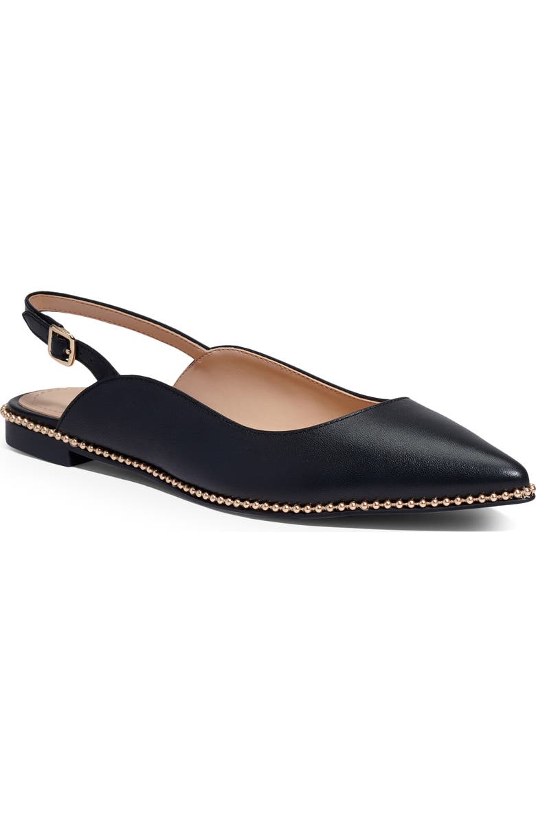 COACH Vae Slingback Skimmer Flat, Main, color,