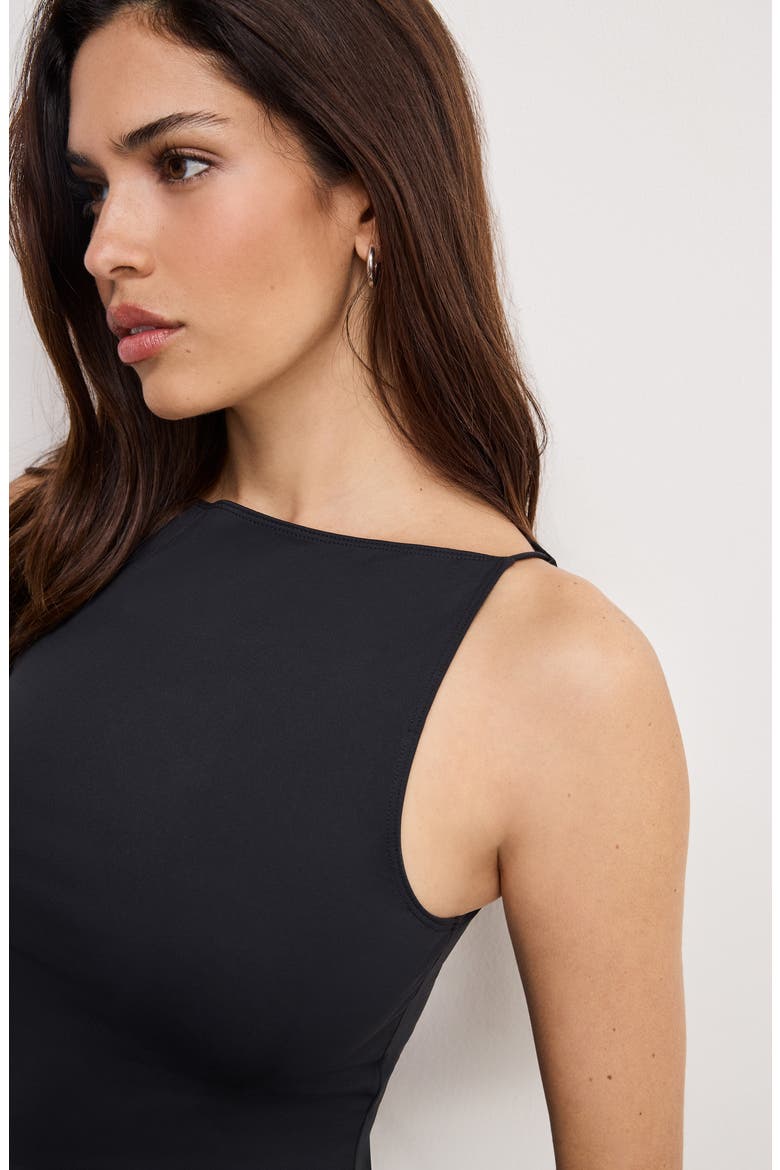 Weightless Sleeveless Tank, Alternate, color, BLACK001
