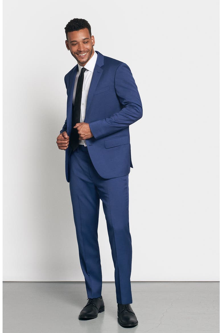 Suit Jacket, Alternate, color, Royal Blue
