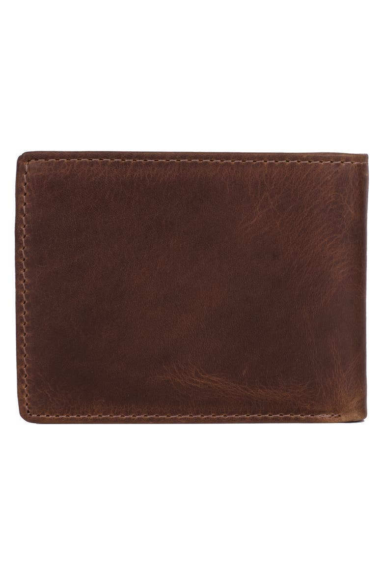 American Lodge Leather Bifold Wallet, Alternate, color, COGNAC