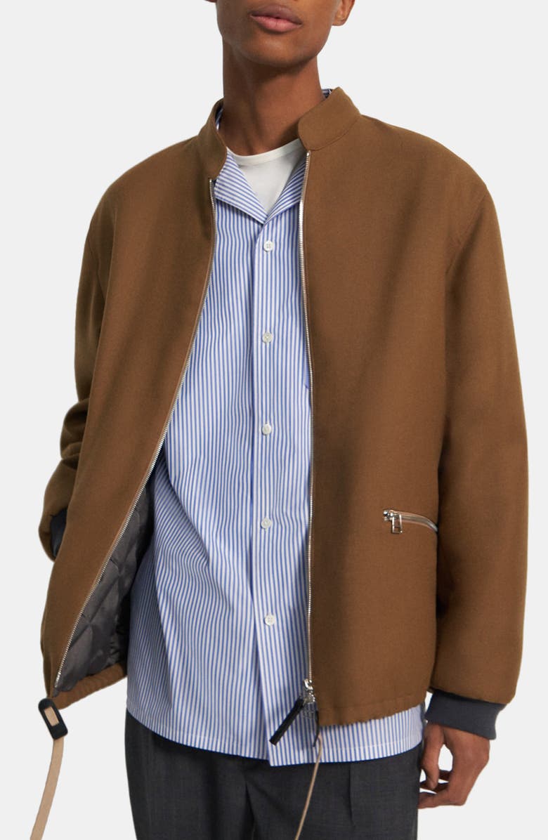 トップス Theory Bond Wool Twill Selk PA A Theory Bond Wool Blend Luxe Jacket | Nordstromrack