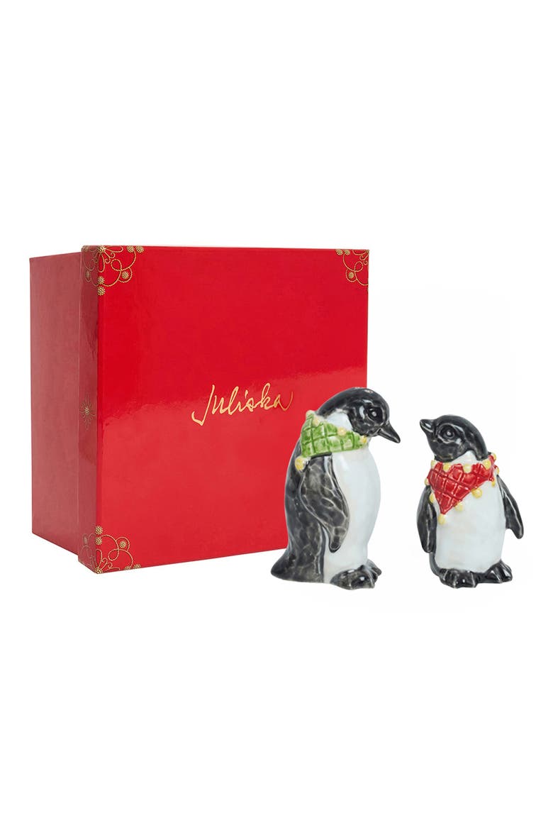 Clever Creatures Penguin Salt & Pepper Shaker Set, Alternate, color, MULTI