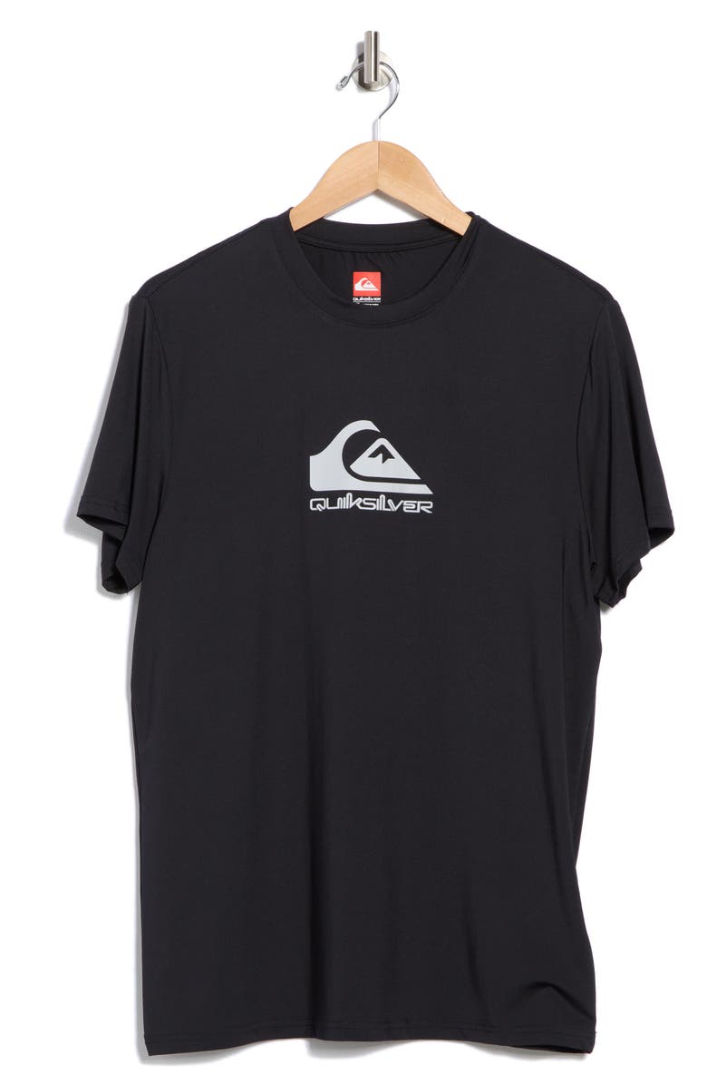 Quiksilver Logo Graphic UPF 50+ T-Shirt, Alternate, color, Black