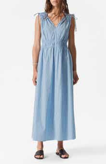 & Other Stories Stripe Sleeveless Dress