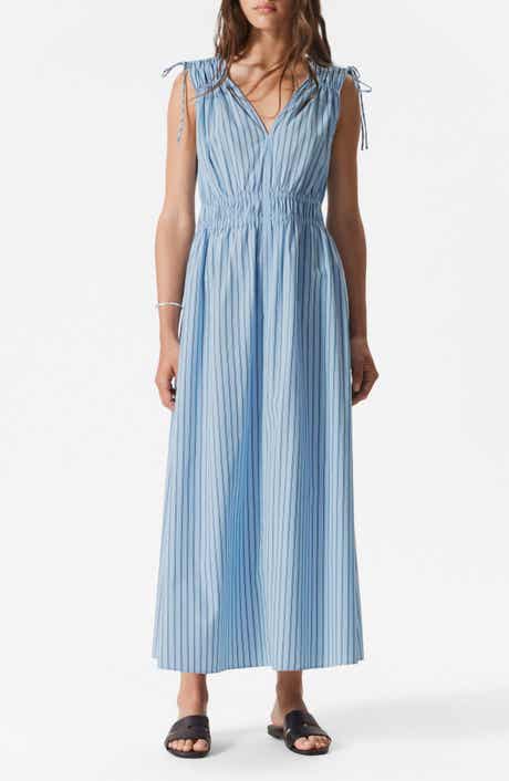 & Other Stories Stripe Sleeveless Dress