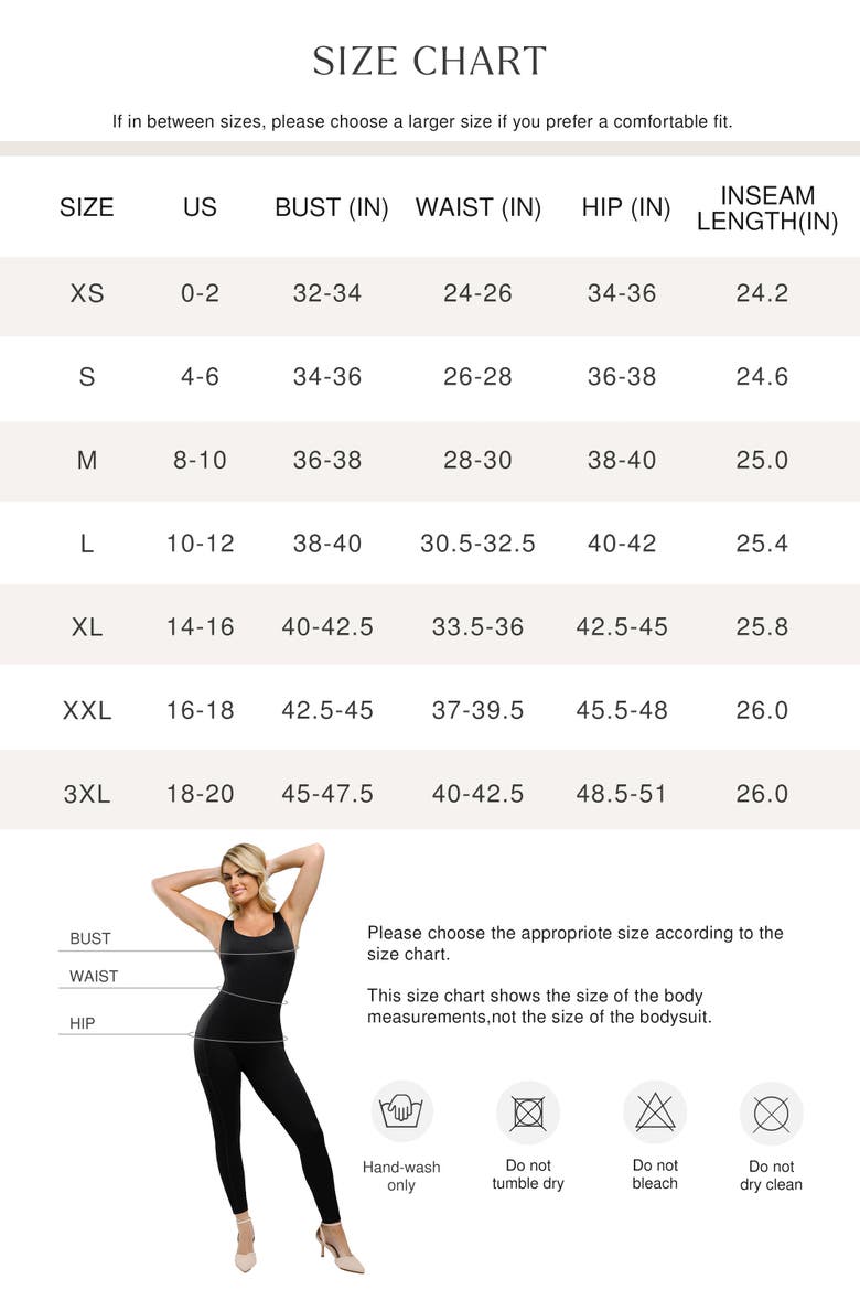 Shapewear U-Neck Thigh Slimming Butt Lift Jumpsuit, Alternate, color, Midnight Black