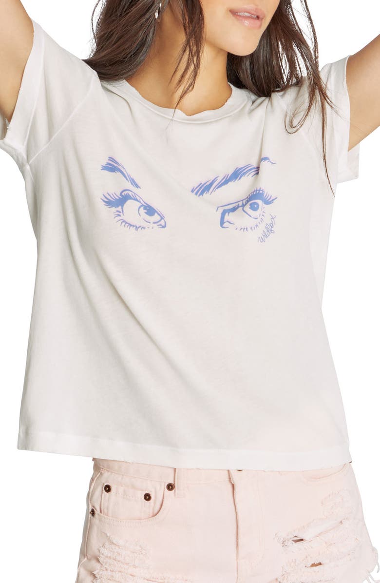 Wildfox No.9 Graphic Tee, Alternate, color, 