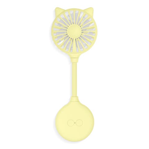 Cat Ear Beauty Fan With Suction Cup Mount