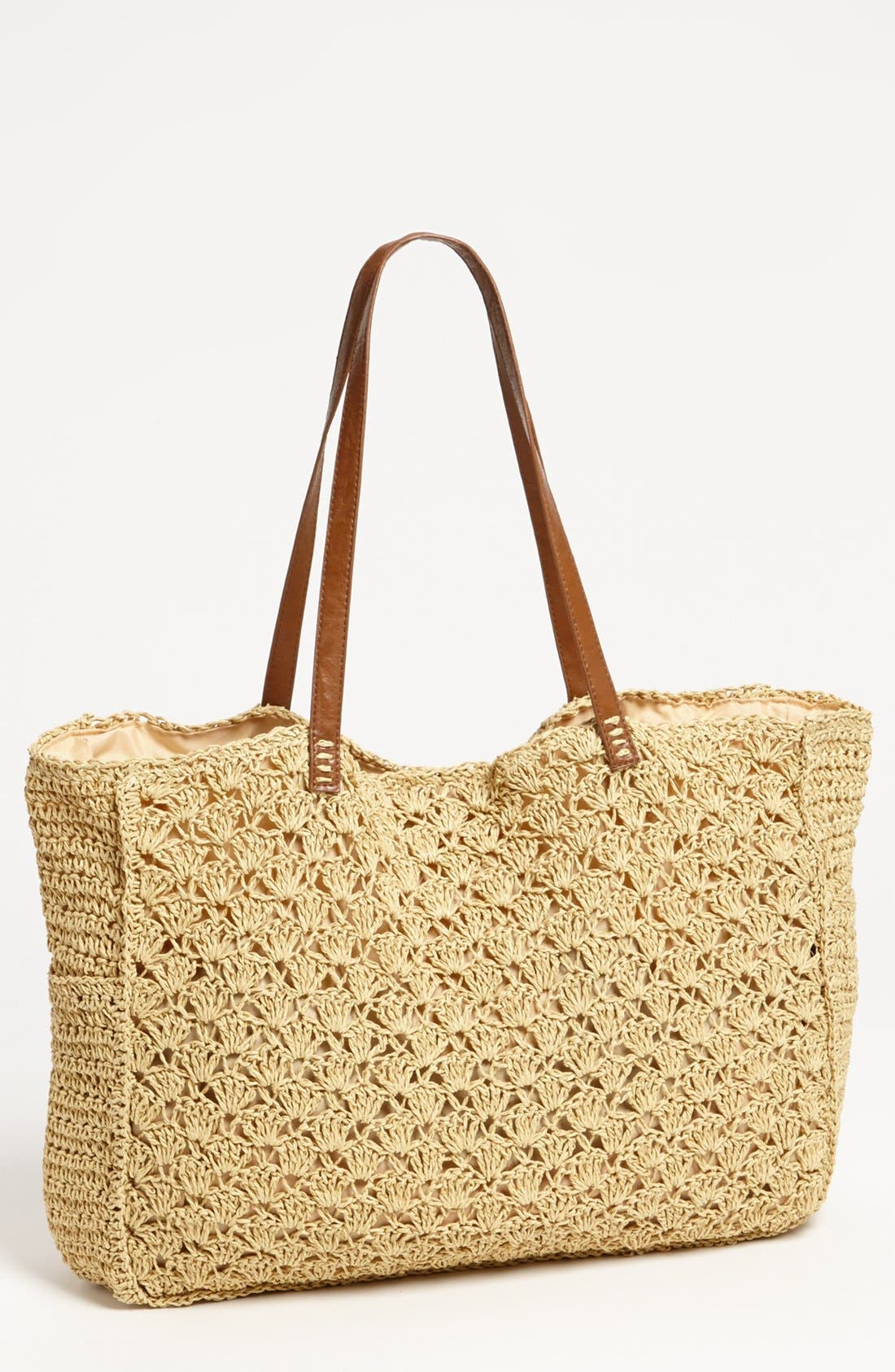 Straw Studios Tote, Main, color, 