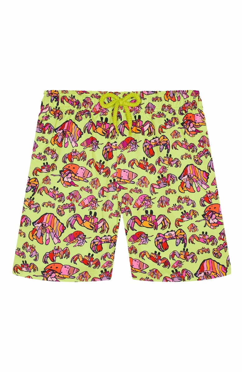 Vilebrequin Kids' Hermit Crabs Ultra-Light and Packable Swim Shorts, Main, color, 