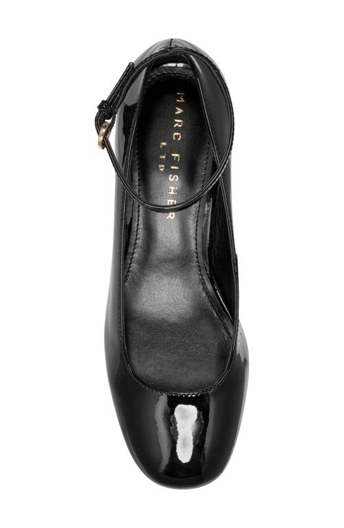 Marc Fisher Ltd Parri Ankle Strap Pump In Black