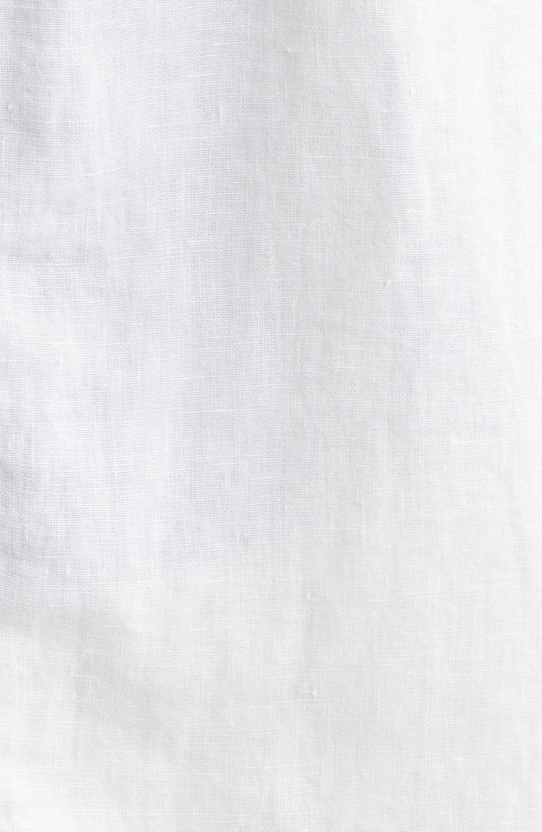 Nordstrom Linen Button-Up Shirt, Alternate, color, White