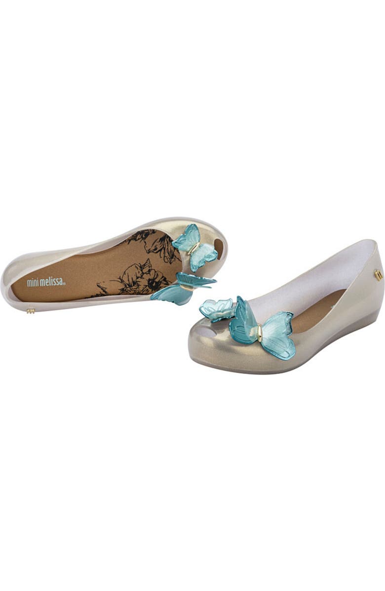 Mini Melissa Ultra Girl Embellished Flat, Alternate, color,