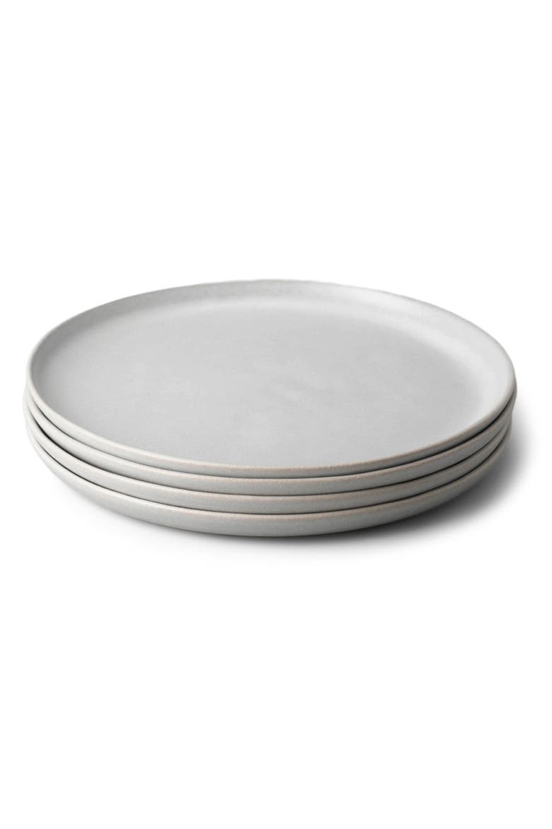 The Set of 4 Salad Plates, Main, color, STONE BLUE