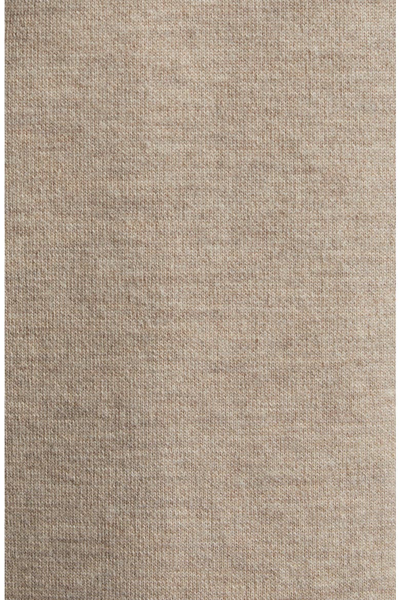 Madden Merino Wool Half Placket Sweater Dress, Alternate, color, OATMEAL MELANGE