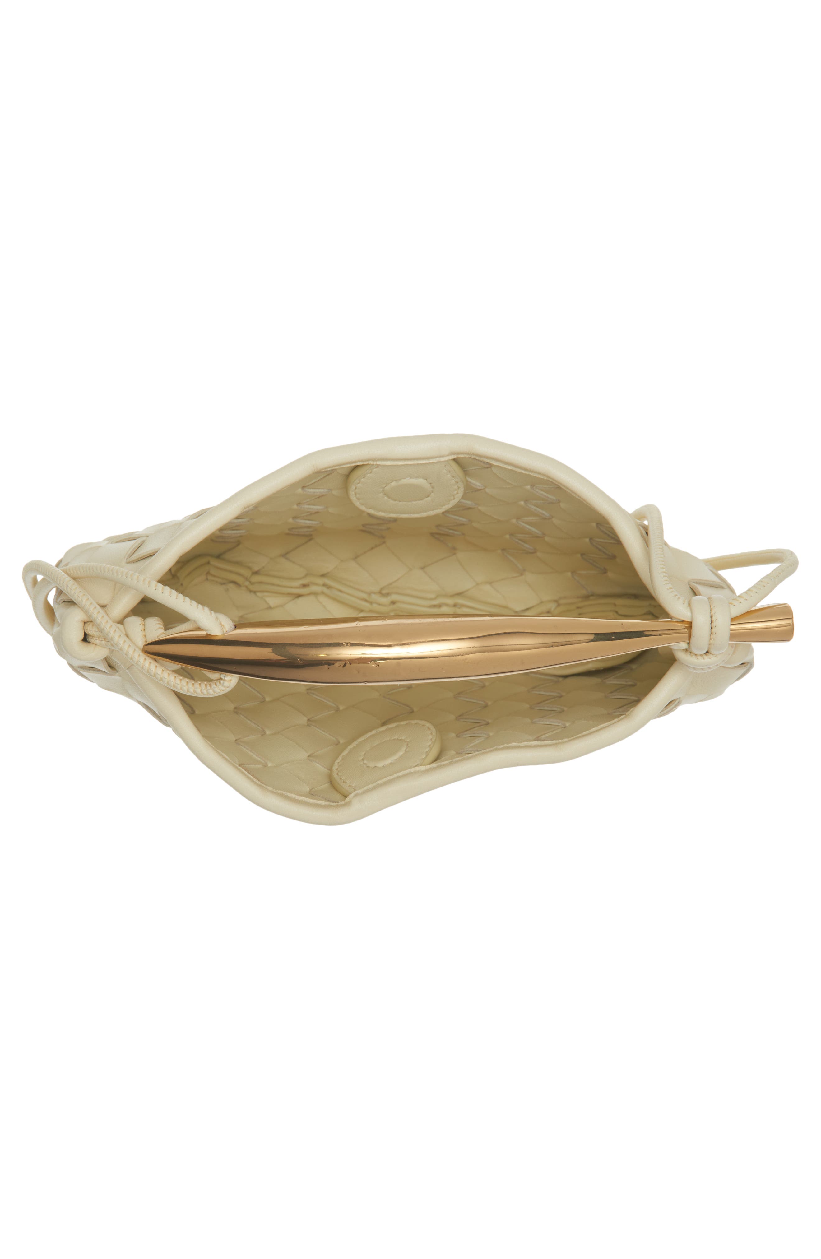 Bottega Veneta Sardine Intrecciato Leather Top Handle Bag, Alternate, color, 2929 Travertine-Muse Bra