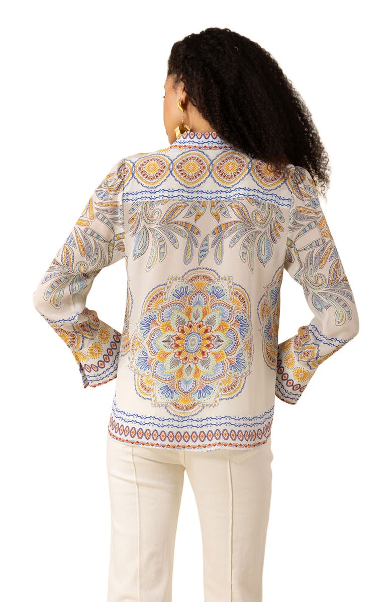 Hale Bob Lara Silk Top, Alternate, color, 