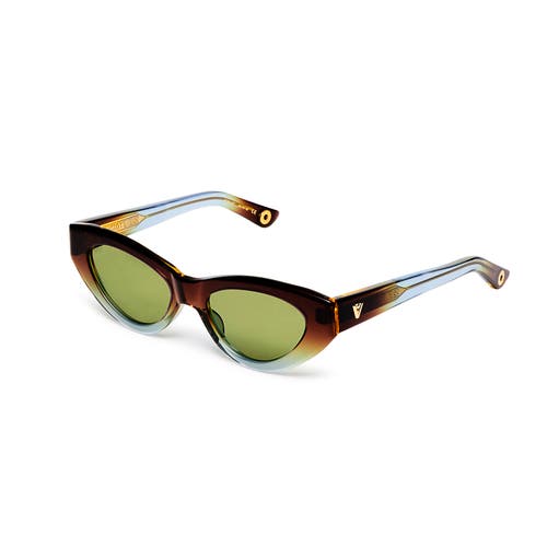Vada Catfish Sunglasses In Brown
