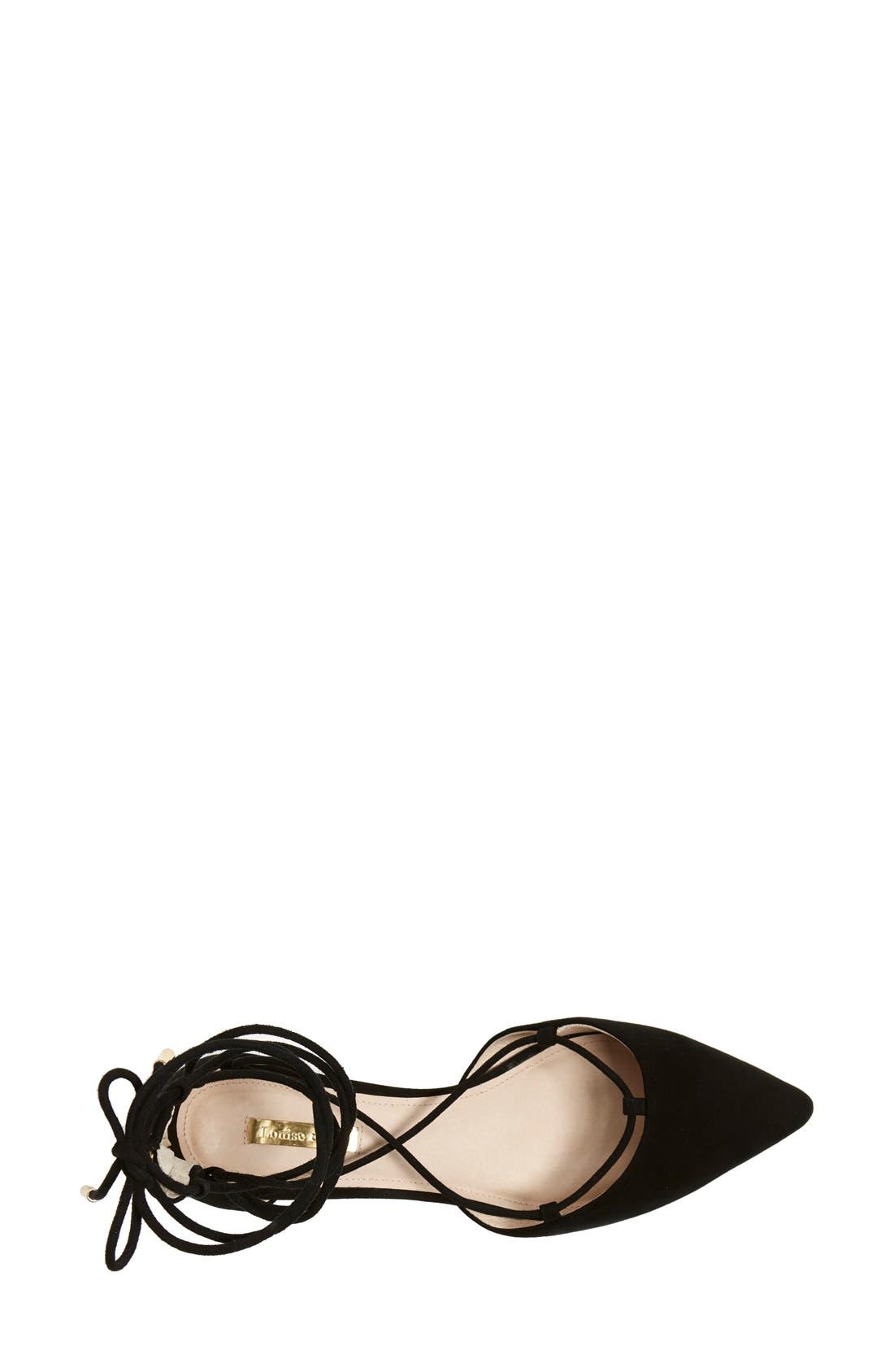 Louise et Cie 'Abri' Pointy Toe Ghillie Flat, Alternate, color, 