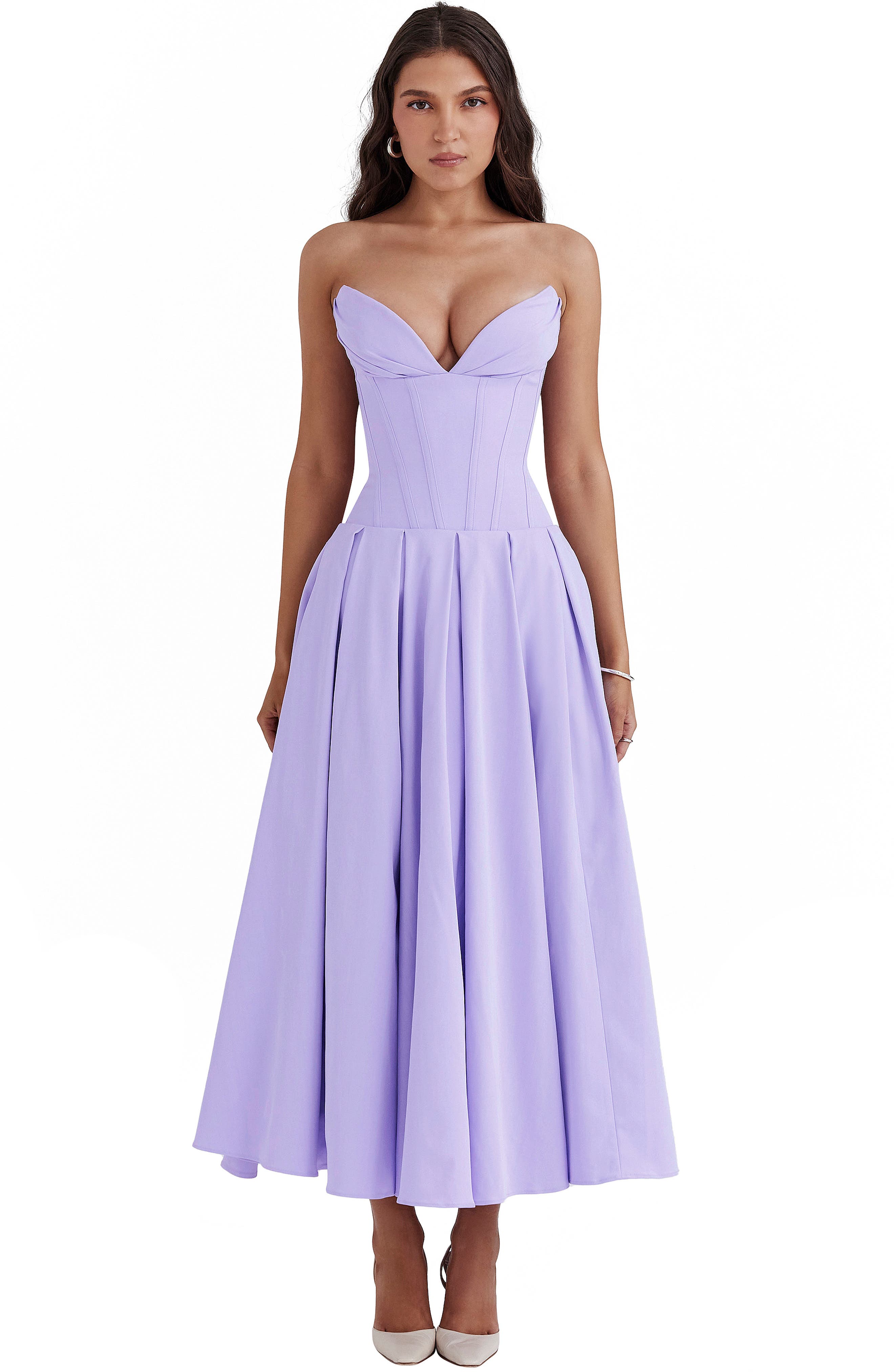 ruffle dress white Desiree Mini it offers a regular Cinco De Mayo Dress Mayon Bridal Dress 尺寸:31
