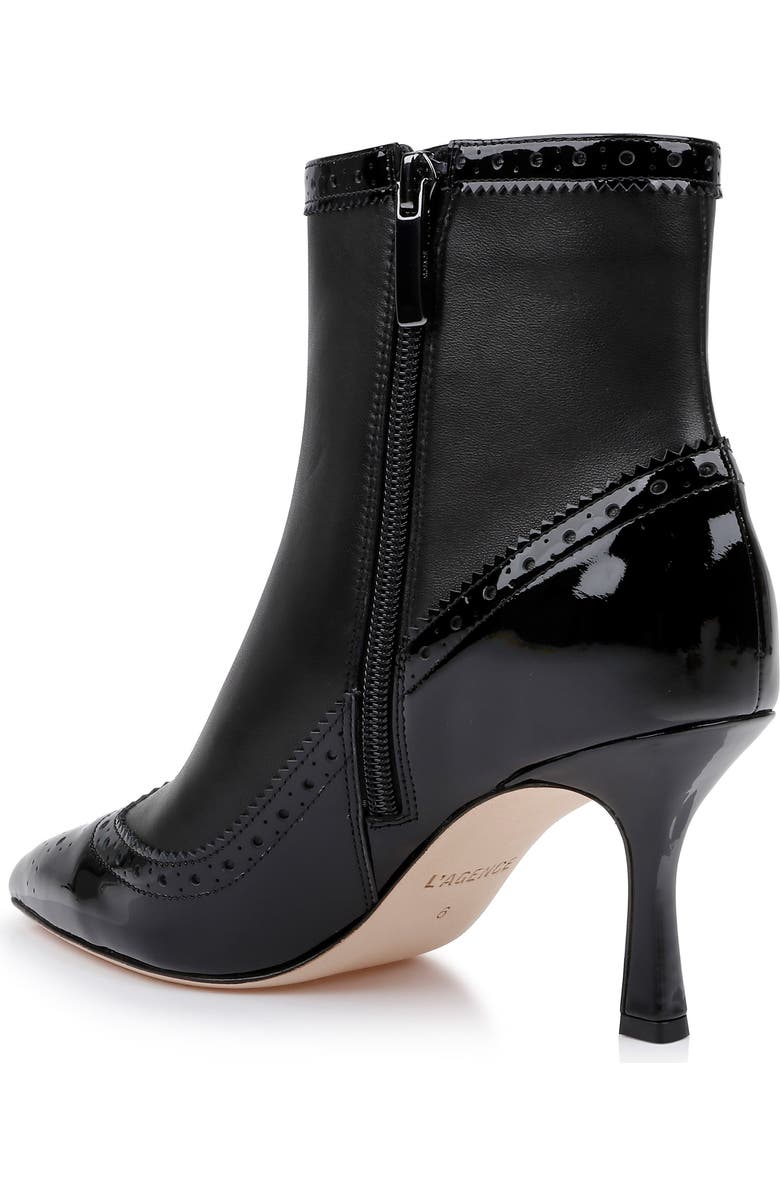 L'AGENCE Ember Wingtip Pointed Toe Bootie, Alternate, color,