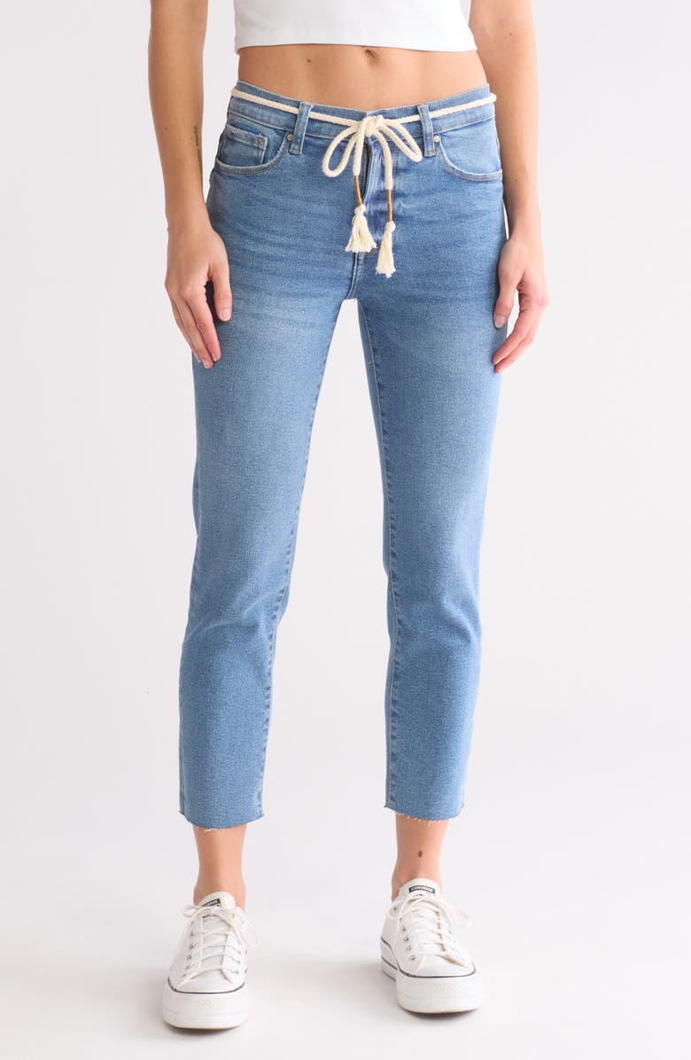 Kensie Amber High Waist Crop Jeans, Main, color, 