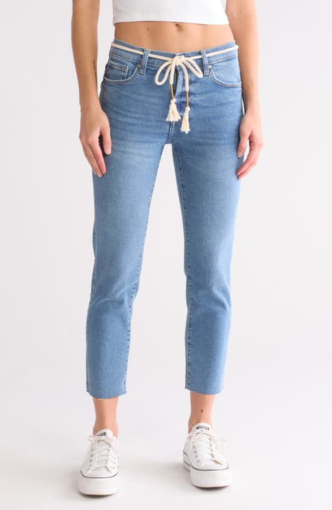Amber High Waist Crop Jeans (Pippa)