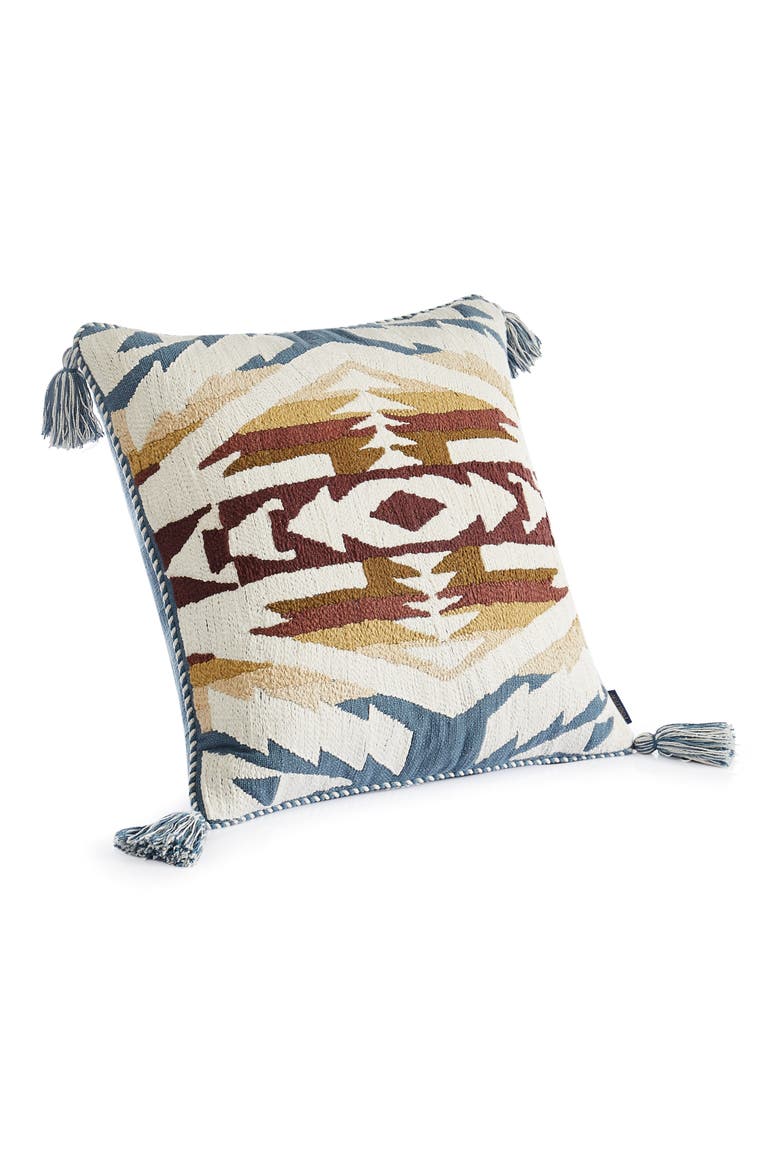 Canyon Trail Accent Pillow, Alternate, color, DUSTY BLUE