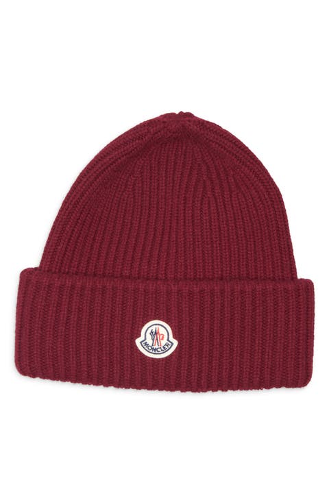 Logo Patch Virgin Wool & Cashmere Beanie