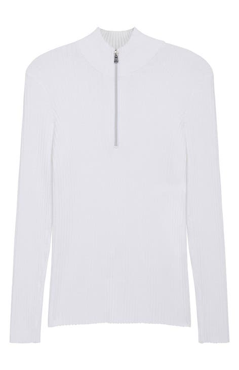 White active zip top small hotsell