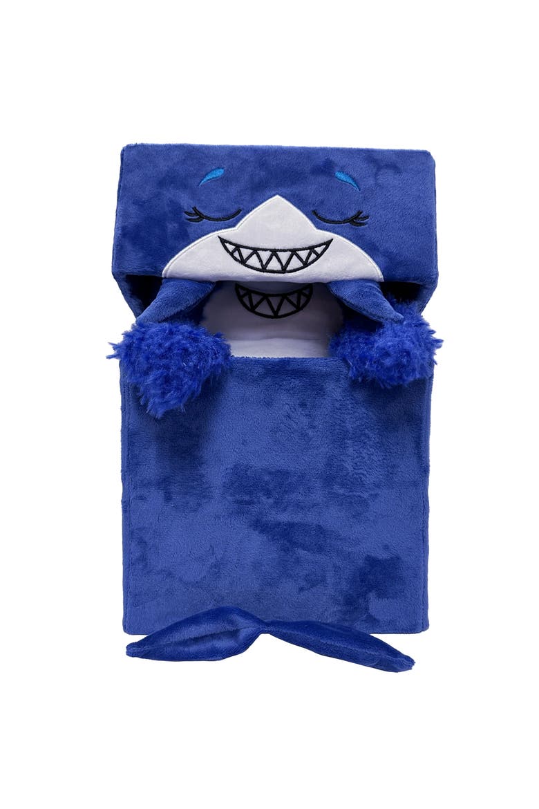 Adorable Storables Shark Blue & White 8 Inches Ages 1+, Alternate, color, Multicolored