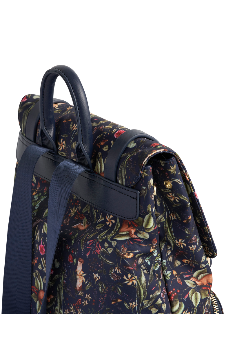Fable England Wolf Garden Large Navy Backpack, Alternate, color, Navy