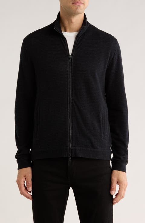 Antoine Double Knit Zip Jacket