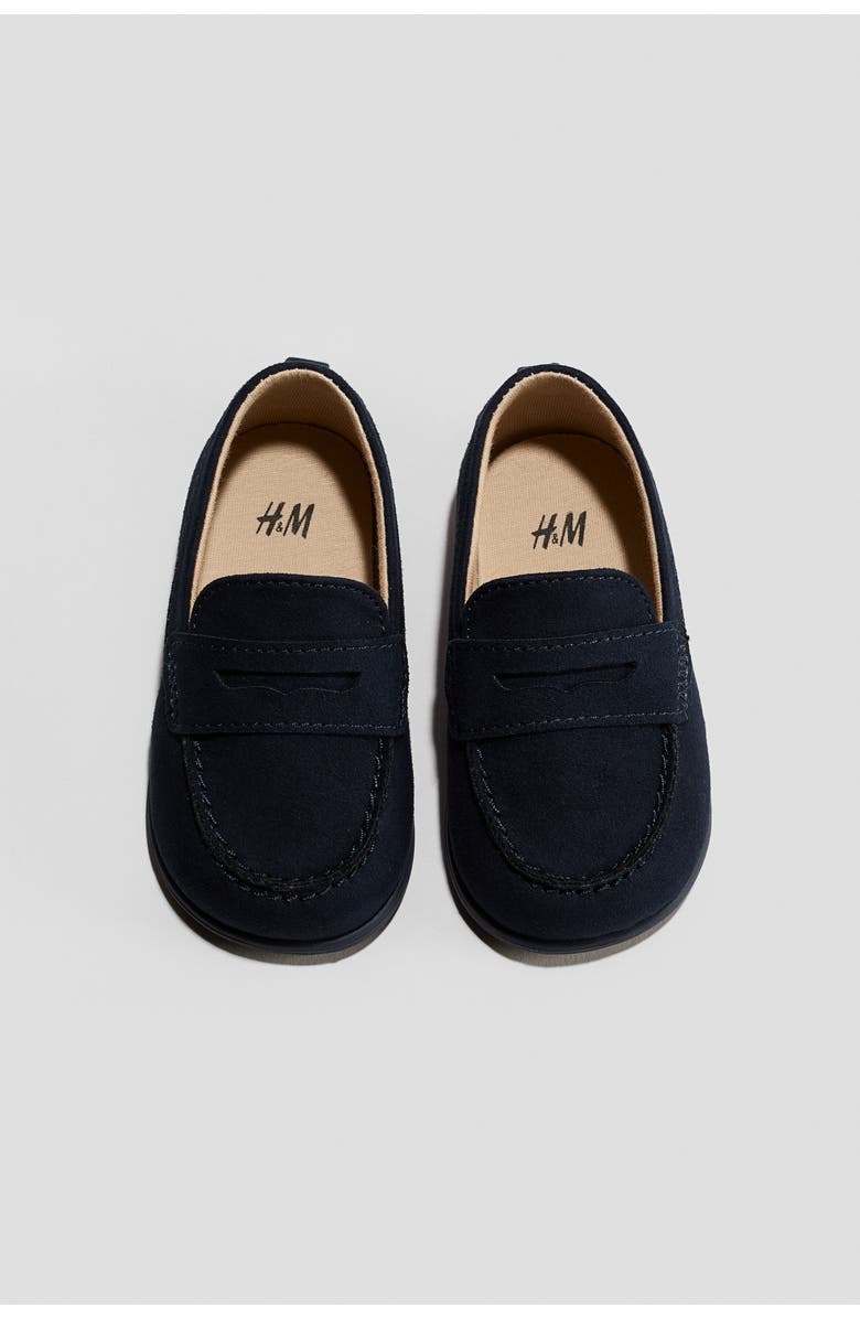 H&M Loafers, Alternate, color, Navy Blue