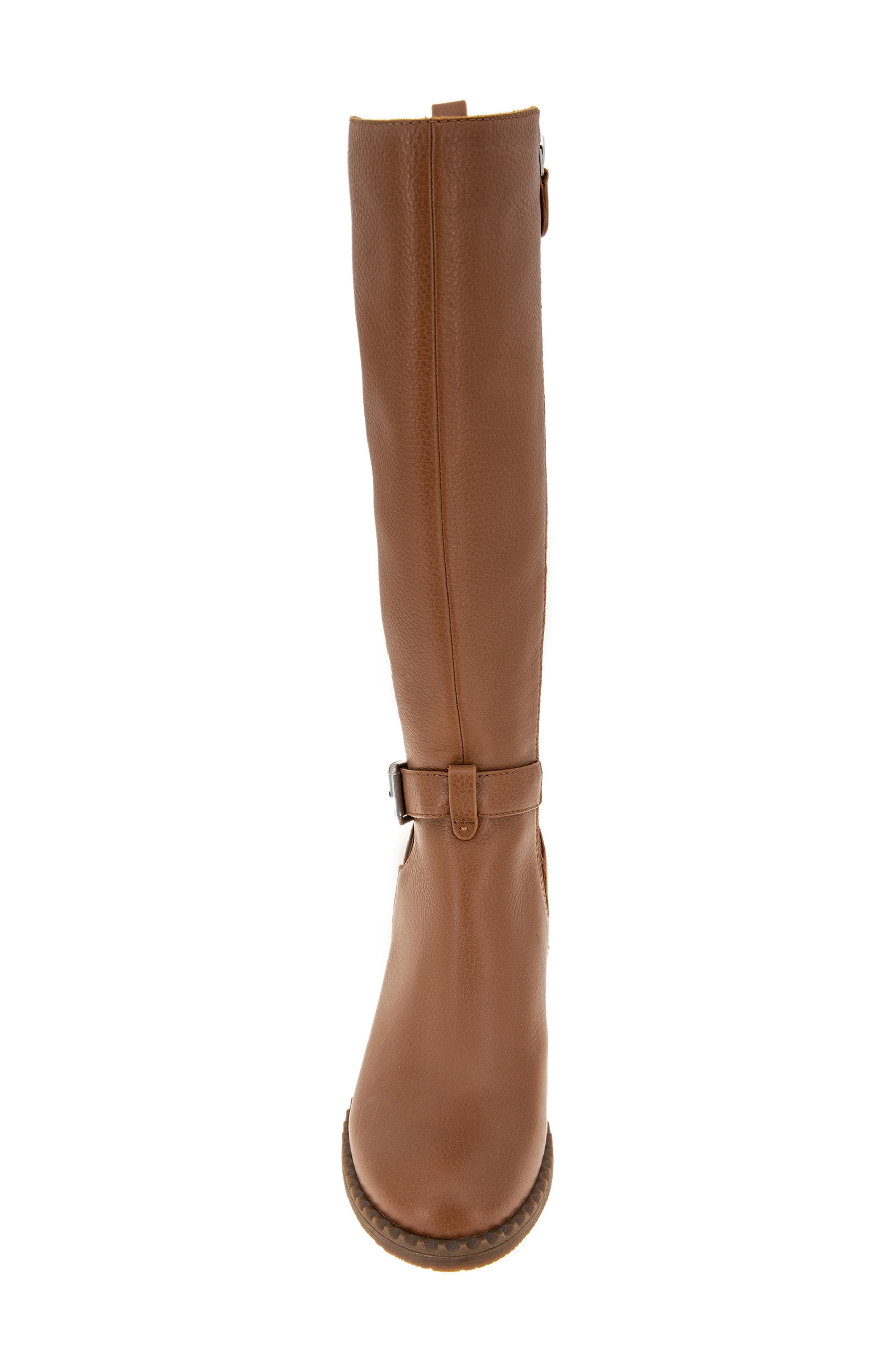 Gentle Souls Knee High Moto Boot, Alternate, color, Cognac