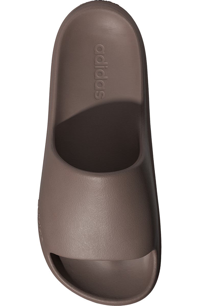 adidas Gender Inclusive Adilette Lumia Slide Sandal, Alternate, color, Trace Brown/ Brown/ Brown