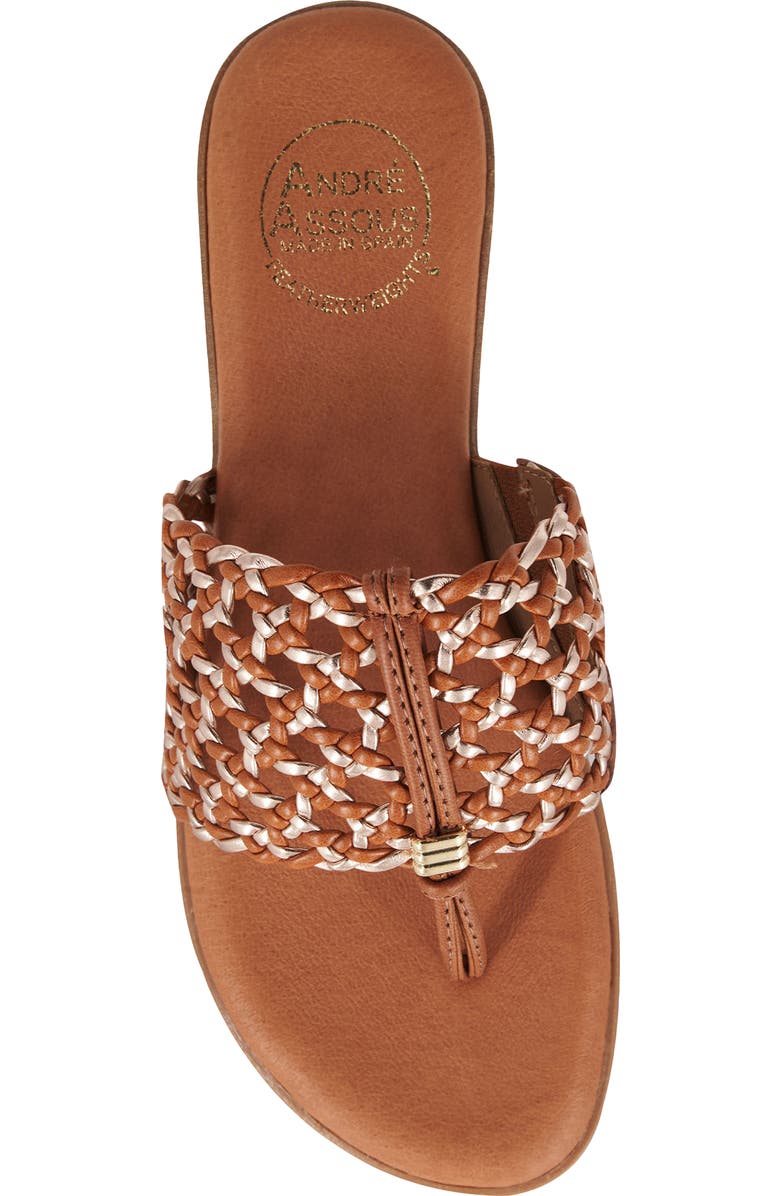 André Assous Nice Woven Sandal, Alternate, color,