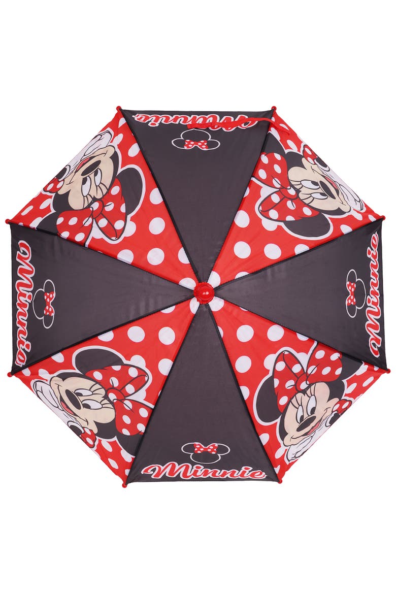 Minnie Mouse Kids Umbrella, Alternate, color, BLACK