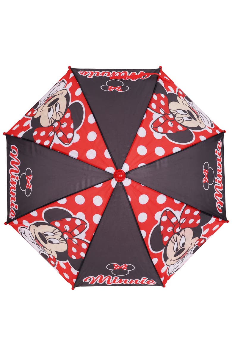 Disney Minnie Mouse Kids Umbrella, Alternate, color, Black
