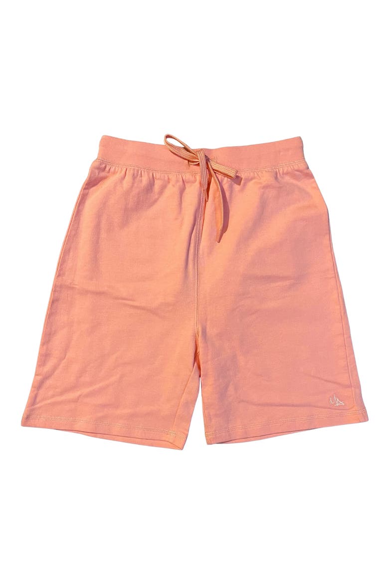 Kids' Knit Shorts, Main, color, BABY PINK