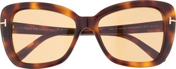 スタイリッシュ★TOM FORD Maeve 55mm バタフライサングラス TOM FORD Maeve 55mm Butterfly Sunglasses | Nordstromrack