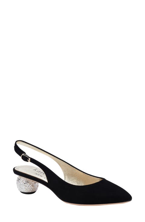 pointy toe slingback pump (Women)