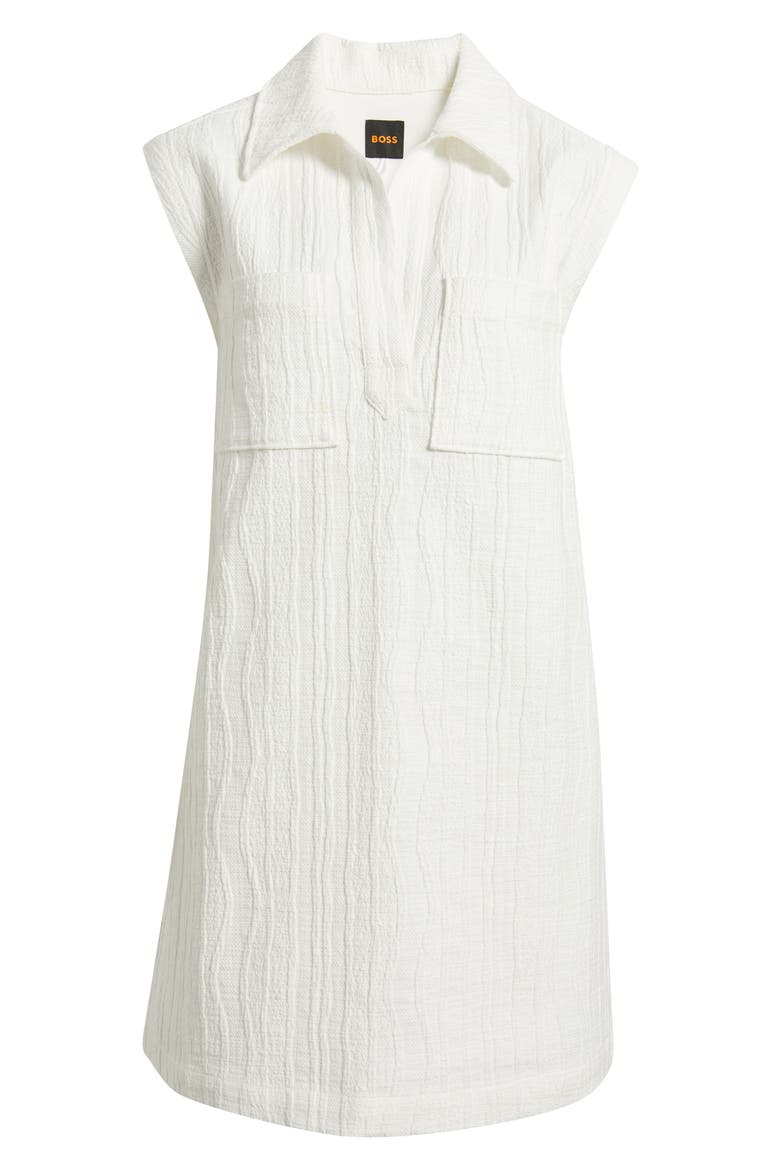Daratela Sleeveless Shift Dress, Alternate, color, WHITE