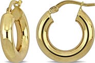 DELMAR 18mm Hoop Earrings