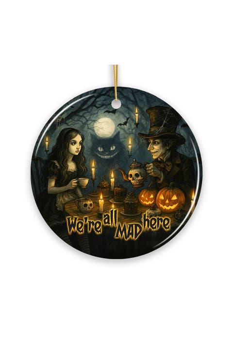 Haunted Mad Hatter Tea Party Ornament