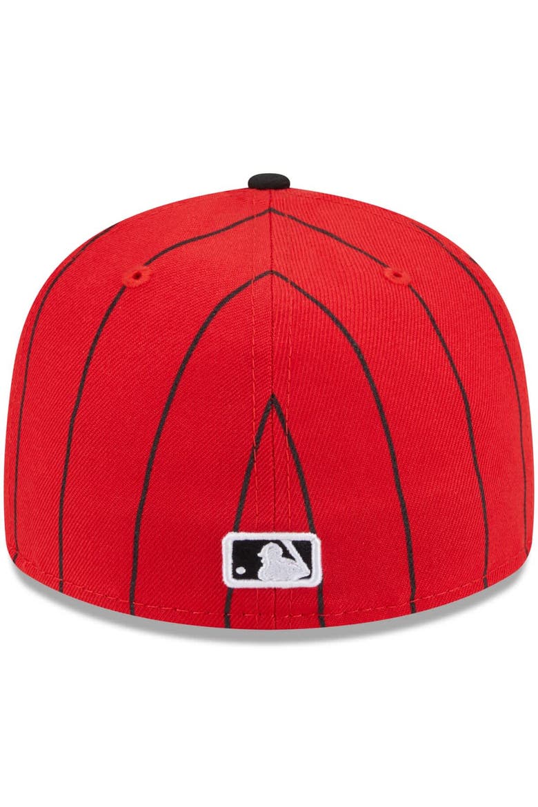 Men's New Era Red/Black Chicago White Sox 2025 City Connect Low Profile 59FIFTY Fitted Hat, Alternate, color, Red
